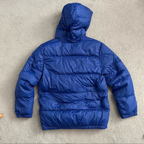Polo Ralph Lauren Big Kids Blue Hooded Puffer Down Jacket - Picture 3 of 13